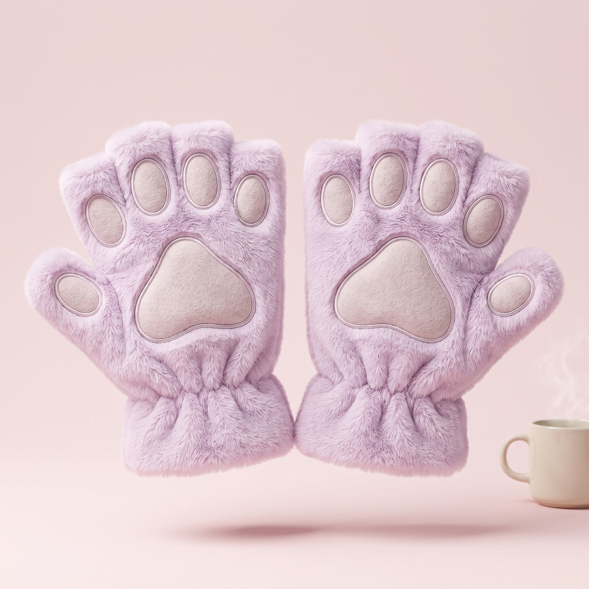 Snugglet Paw Gloves in Lilac