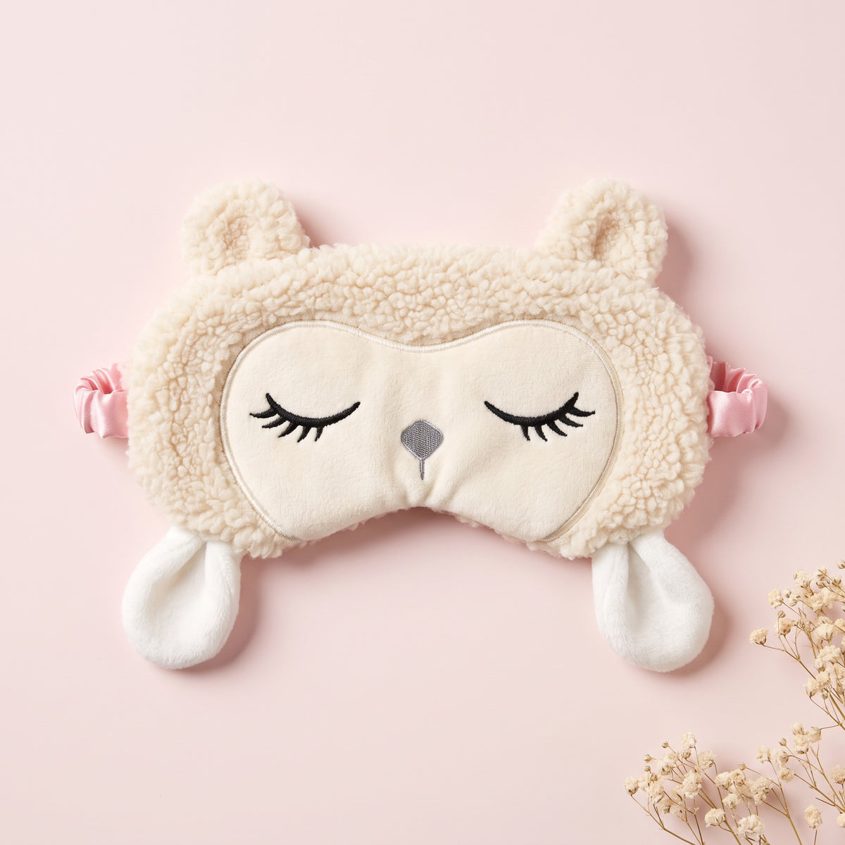 Snugglet Sleepy Sheep in Long Lashes