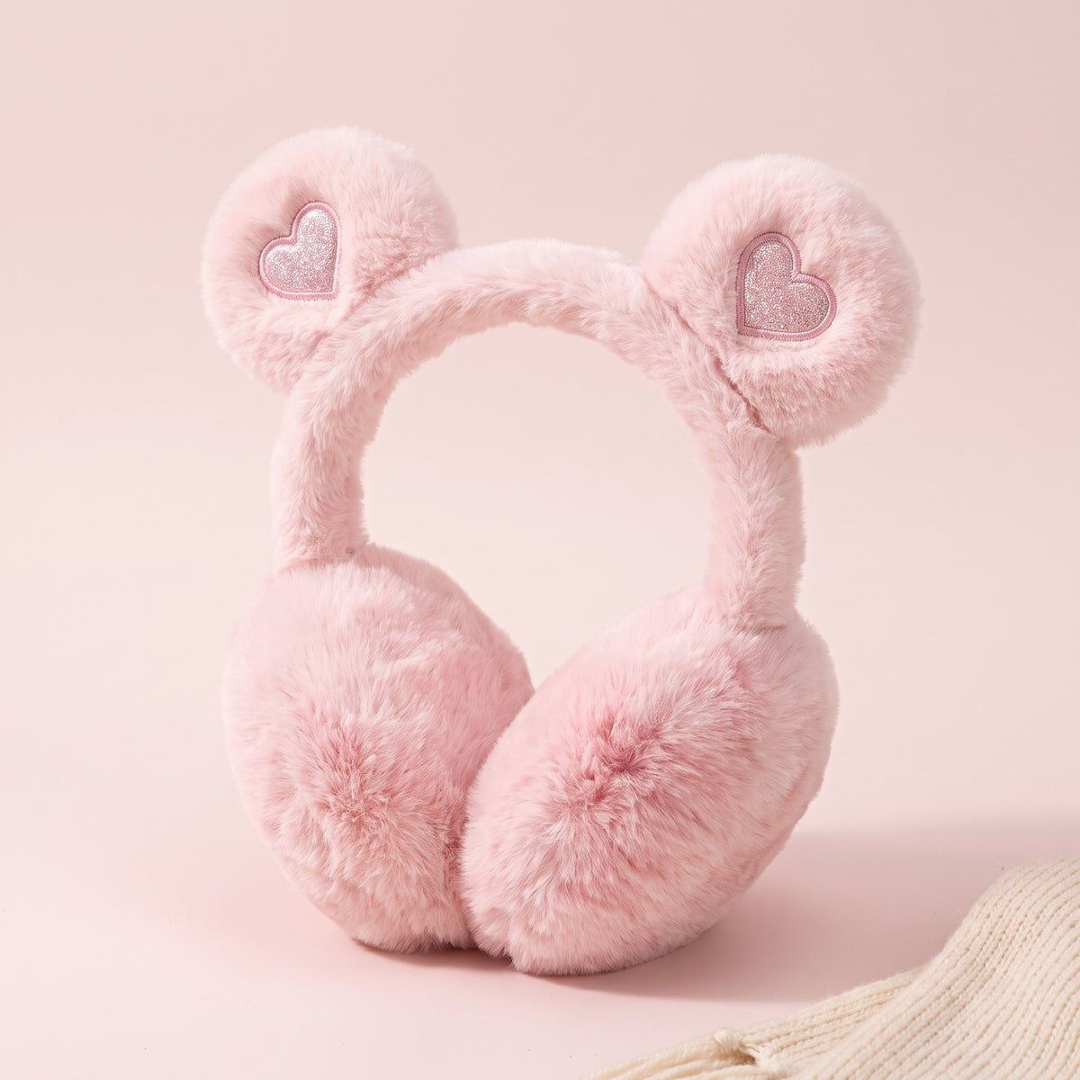 Snugglet Bear Muffs in Pink