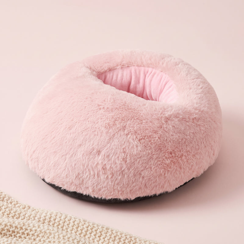 Snugglet Kitty Toes in Fluffy Blush, USB heated foot warmer