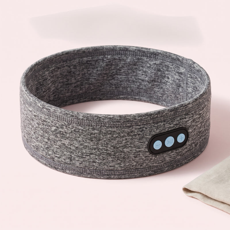 Snugglet Dreamband in Heather Gray, Bluetooth sleep headphones headband