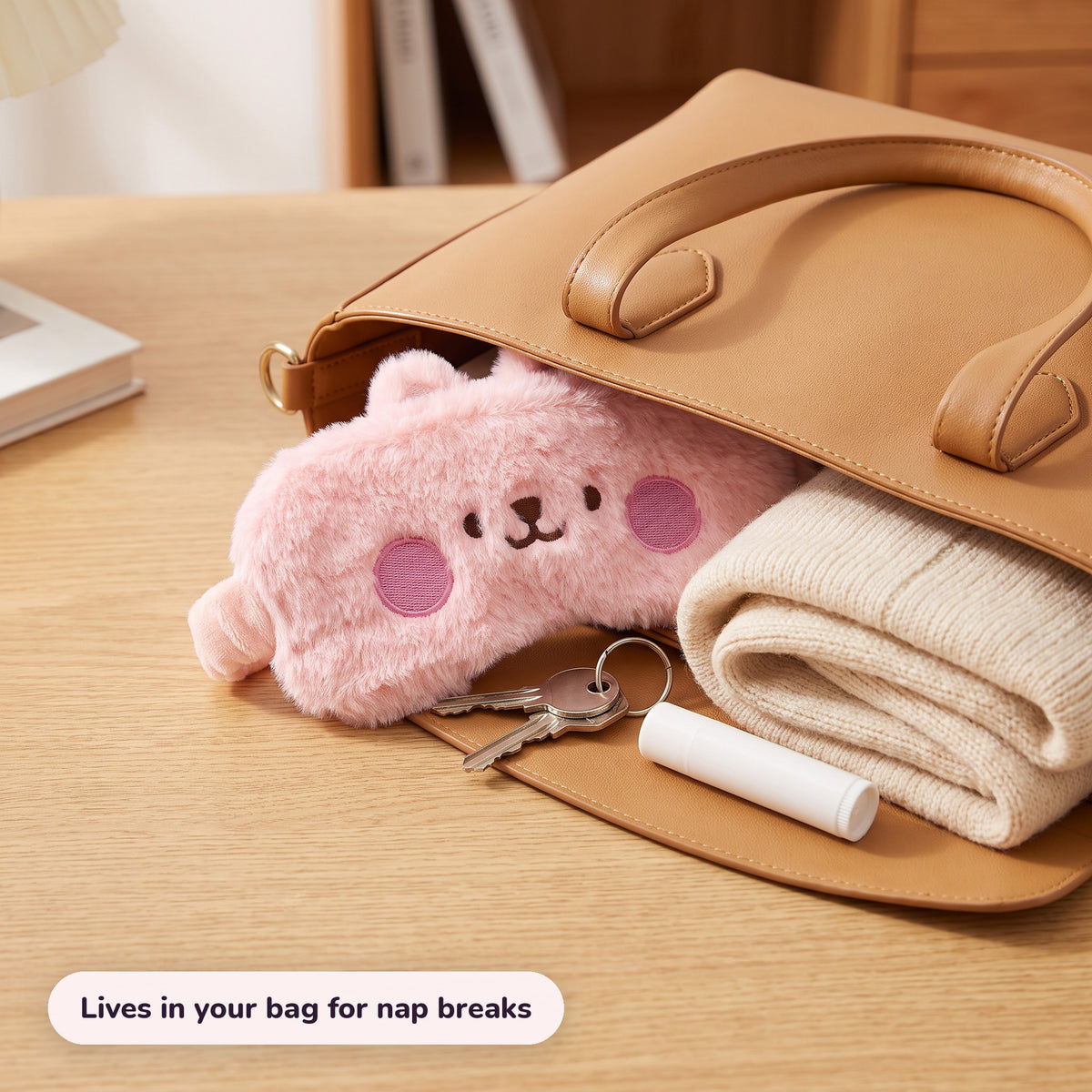 Snugglet Nap Kitty in use – Lives in your bag for nap breaks