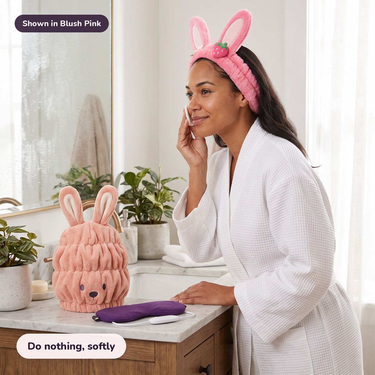 The Sunday Reset Kit in Blush Pink: Do nothing, softly