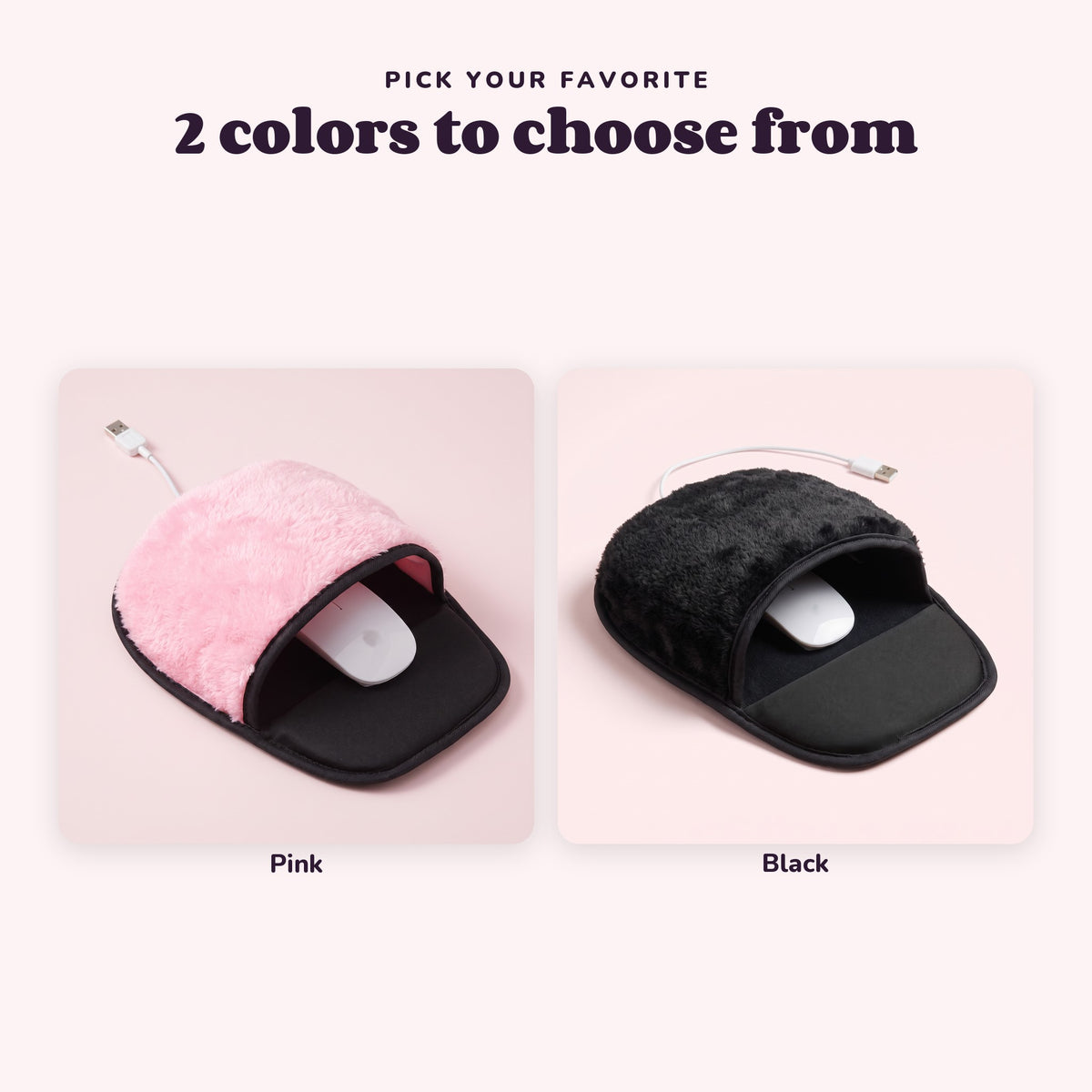 Snugglet Desk Muff in all 2 options: Pink, Black