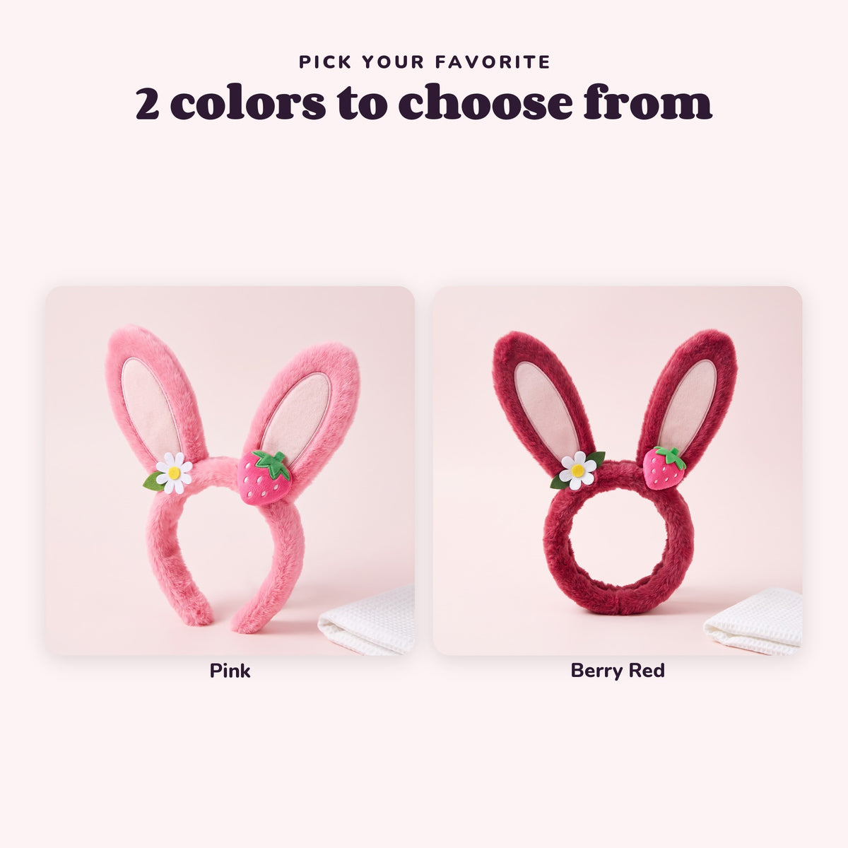Snugglet Spa Band in all 2 options: Pink, Berry Red