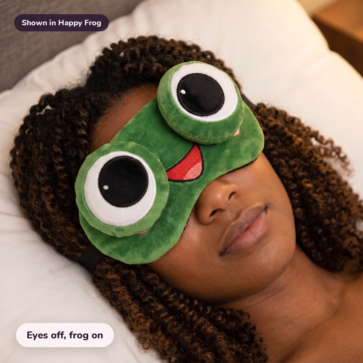 Snugglet Silly Faces in Happy Frog: Eyes off, frog on