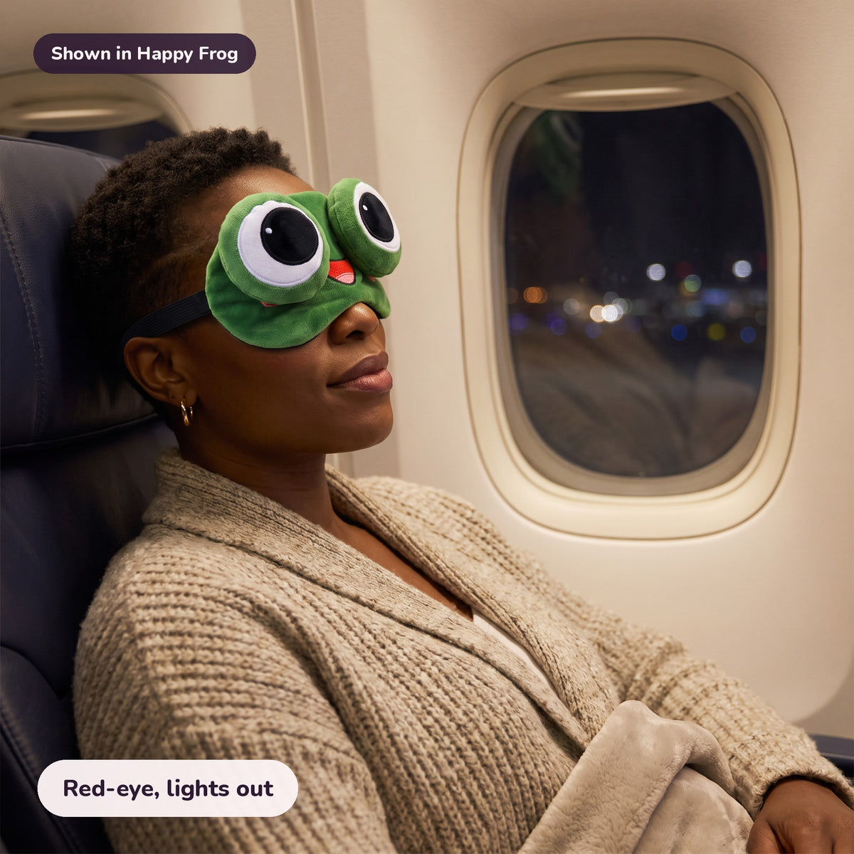 Snugglet Silly Faces in Happy Frog: Red-eye, lights out