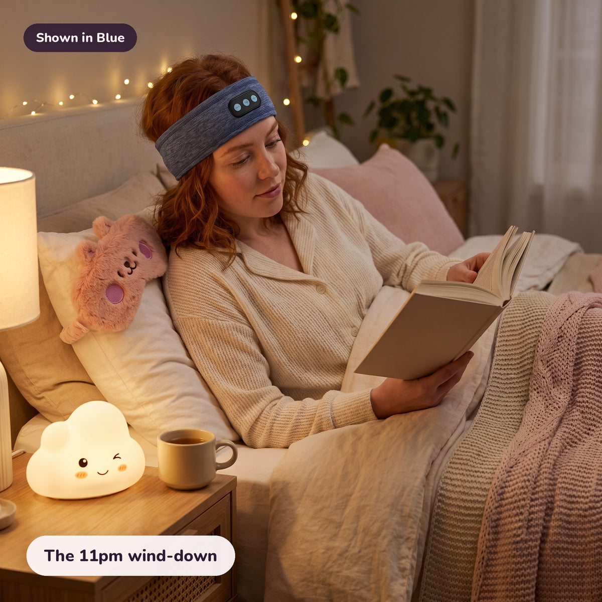 The Lights Out Kit in Blue: The 11pm wind-down