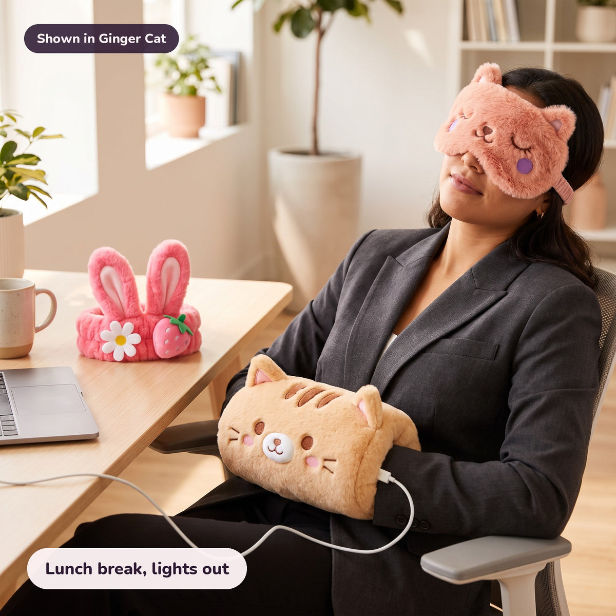 The Work Bestie Box in Ginger Cat: Lunch break, lights out