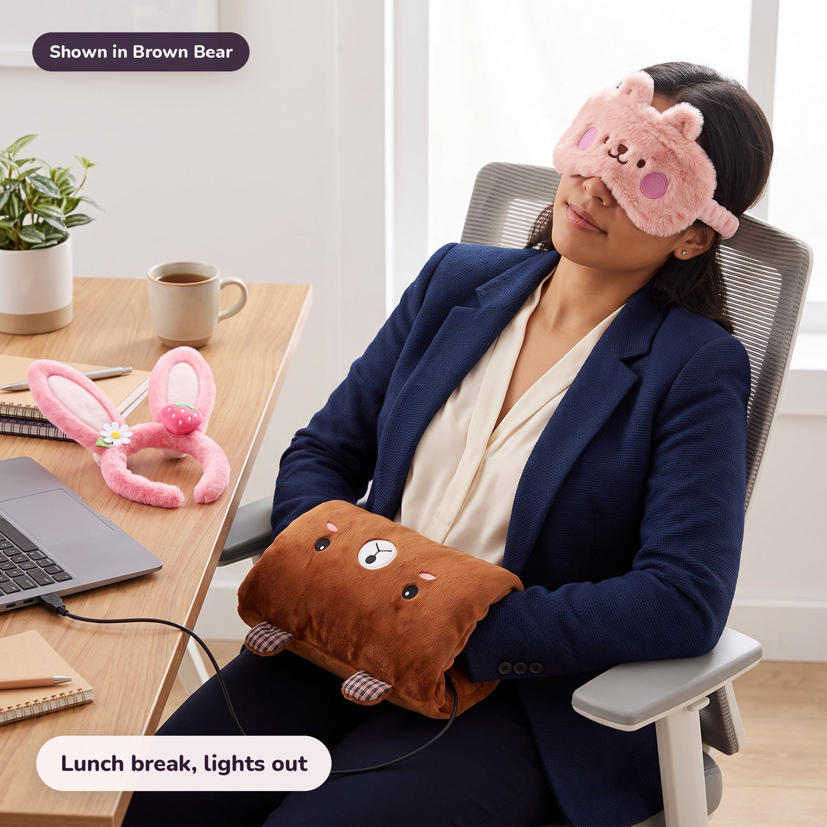 The Work Bestie Box in Brown Bear: Lunch break, lights out