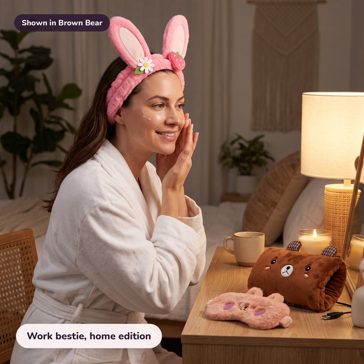 The Work Bestie Box in Brown Bear: Work bestie, home edition