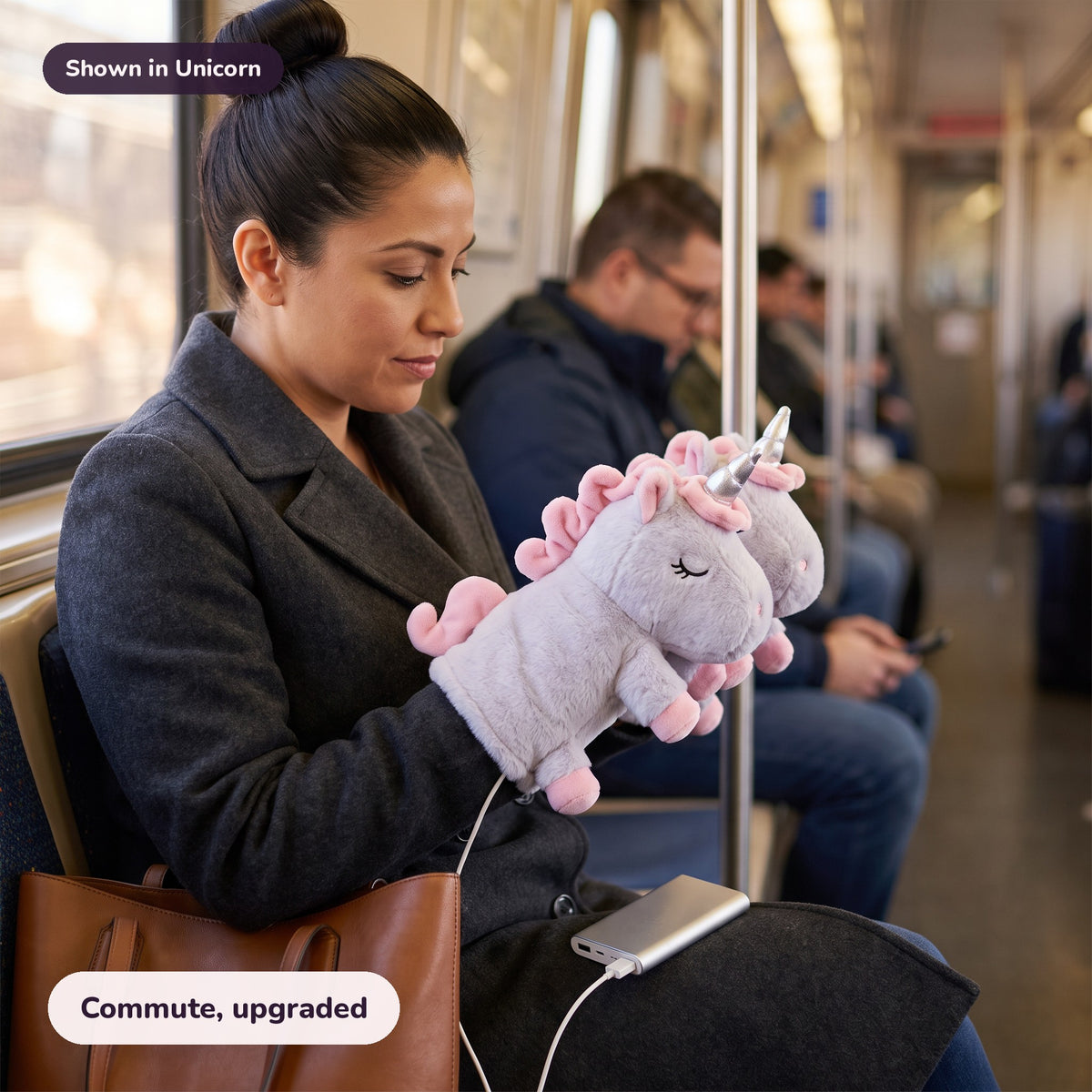 Snugglet Toast Mitts in Unicorn: Commute, upgraded